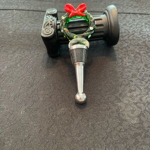 Festive Wreath Wine Stopper